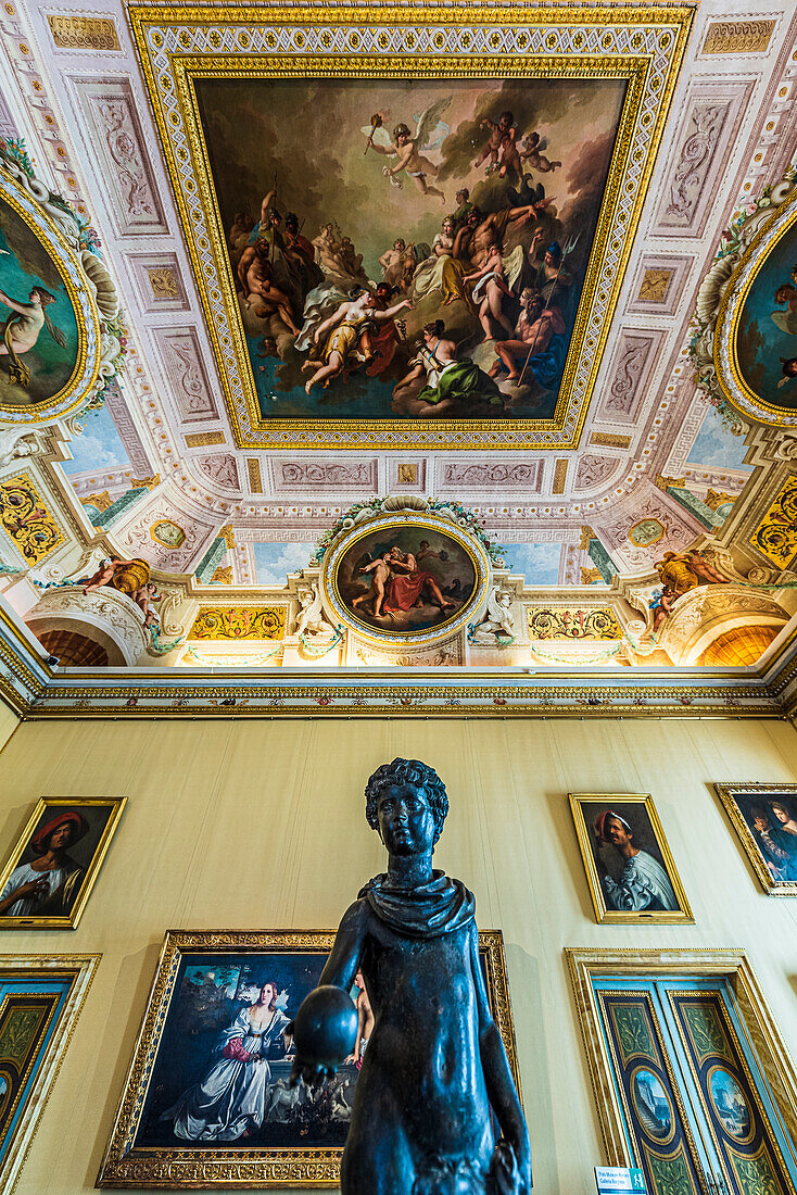 Galleria Borghese art museum in Villa Borghese park area, Rome, Lazio, Italy, Europe