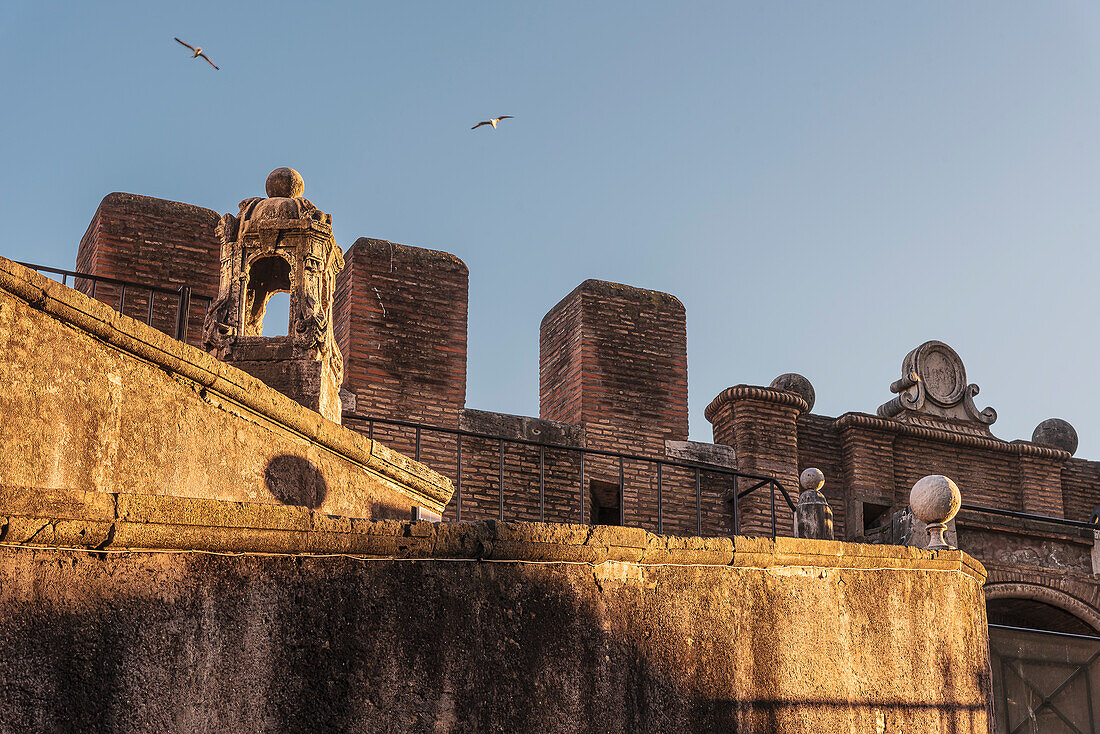 Castel Sant'Angelo, UNESCO World Heritage Site, Rome, Lazio, Italy, Europe