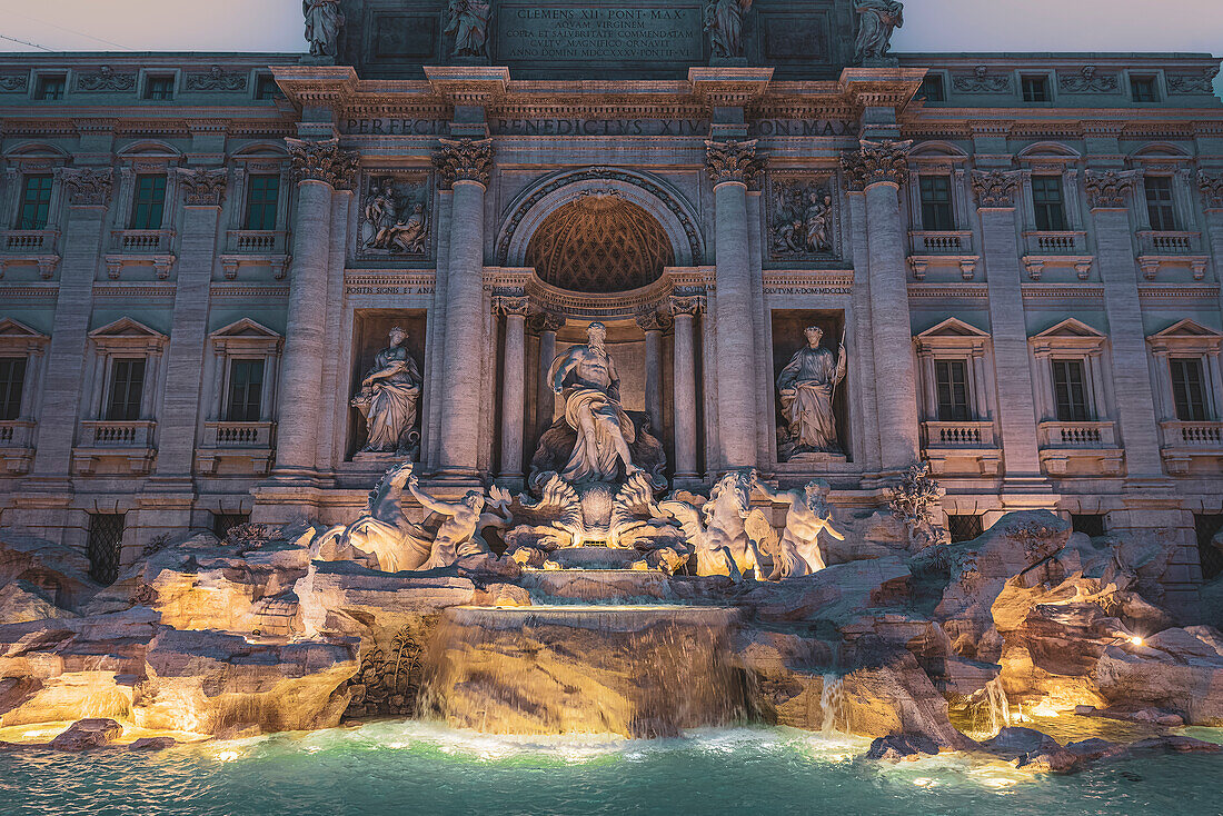 Trevi Fountain, Rome, Lazio, Italy, Europe