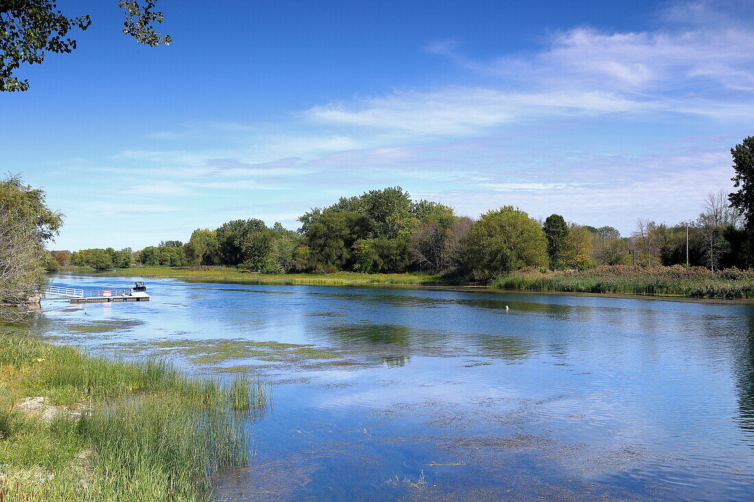 Am Chateauguay River, Quebec, Kanada
