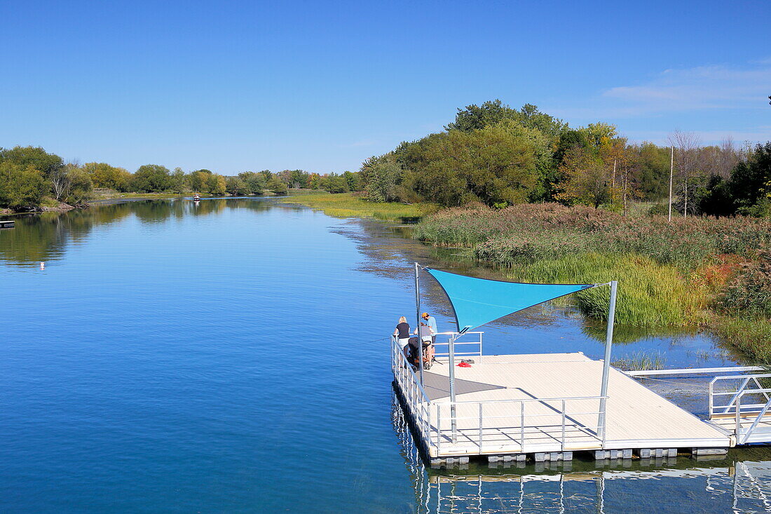 Am Chateauguay River, Quebec, Kanada