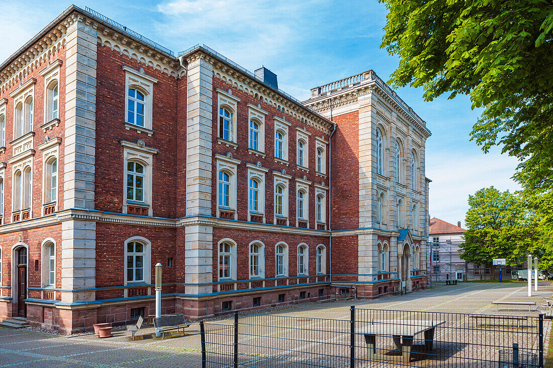 Hennebergisches Gymnasium Georg Ernst in Schleusingen, Thuringia, Germany