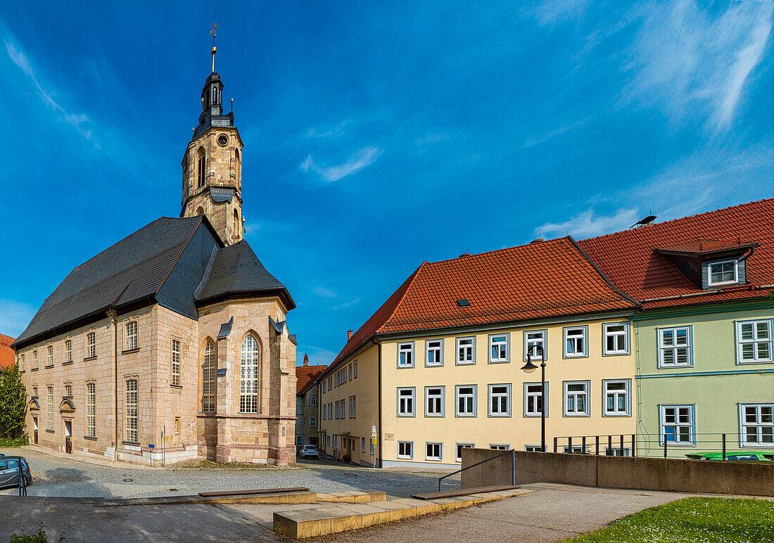 St. Johannis Kirche in Schleusingen, Thüringen, Deutschland