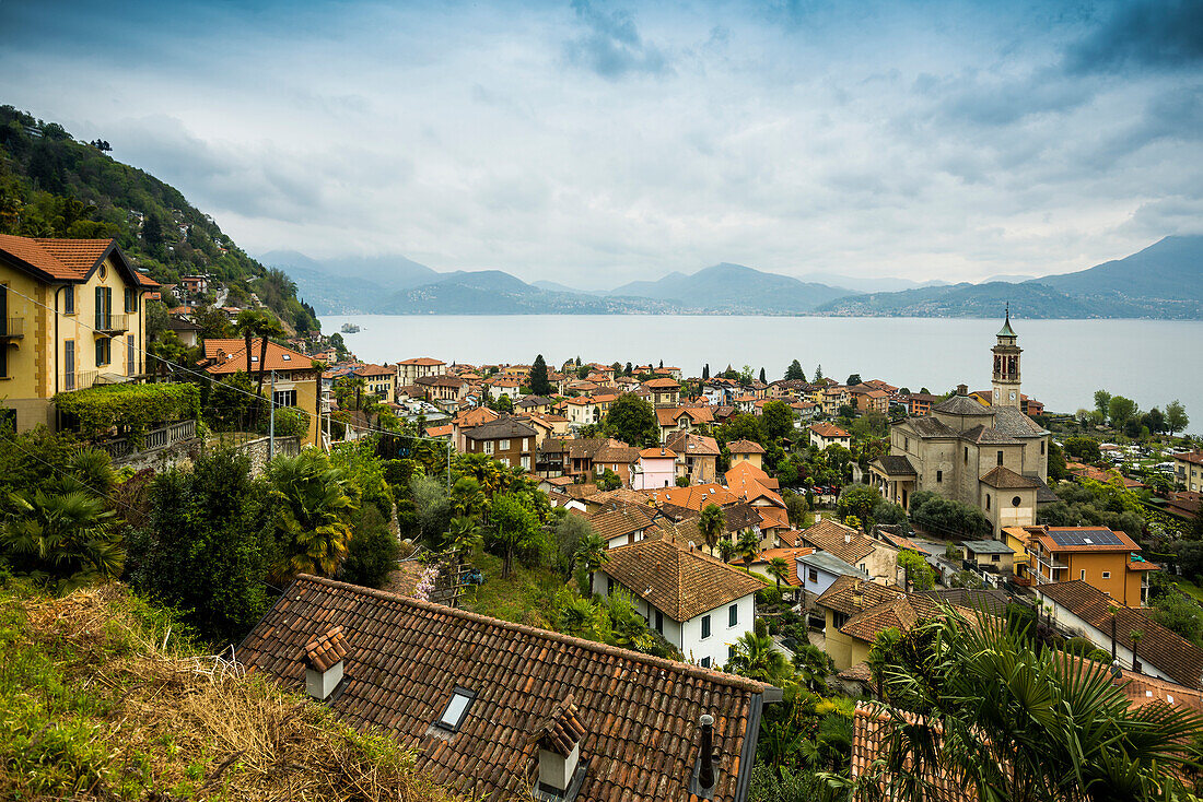 Cannero Riviera, Lake Maggiore, Province of Verbano-Cusio-Ossola, Region of Piedmont, Italy