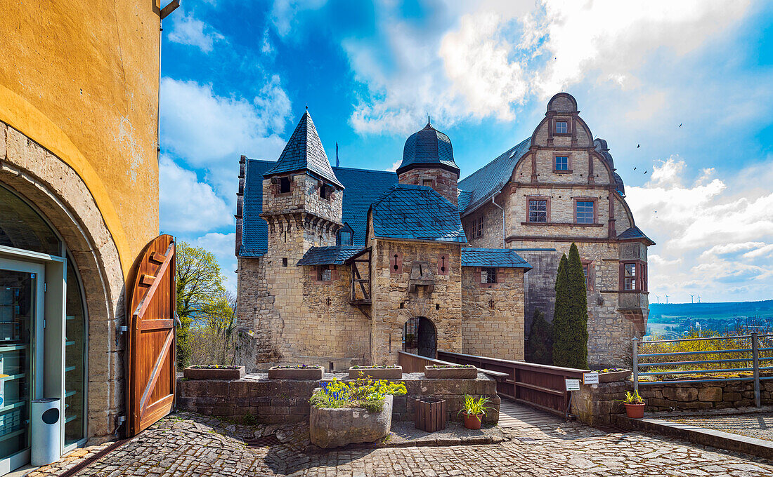 Oberschloss Kranichfeld, Thüringen, Deutschland