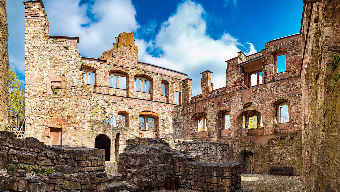 Oberschloss Kranichfeld, Thüringen, Deutschland