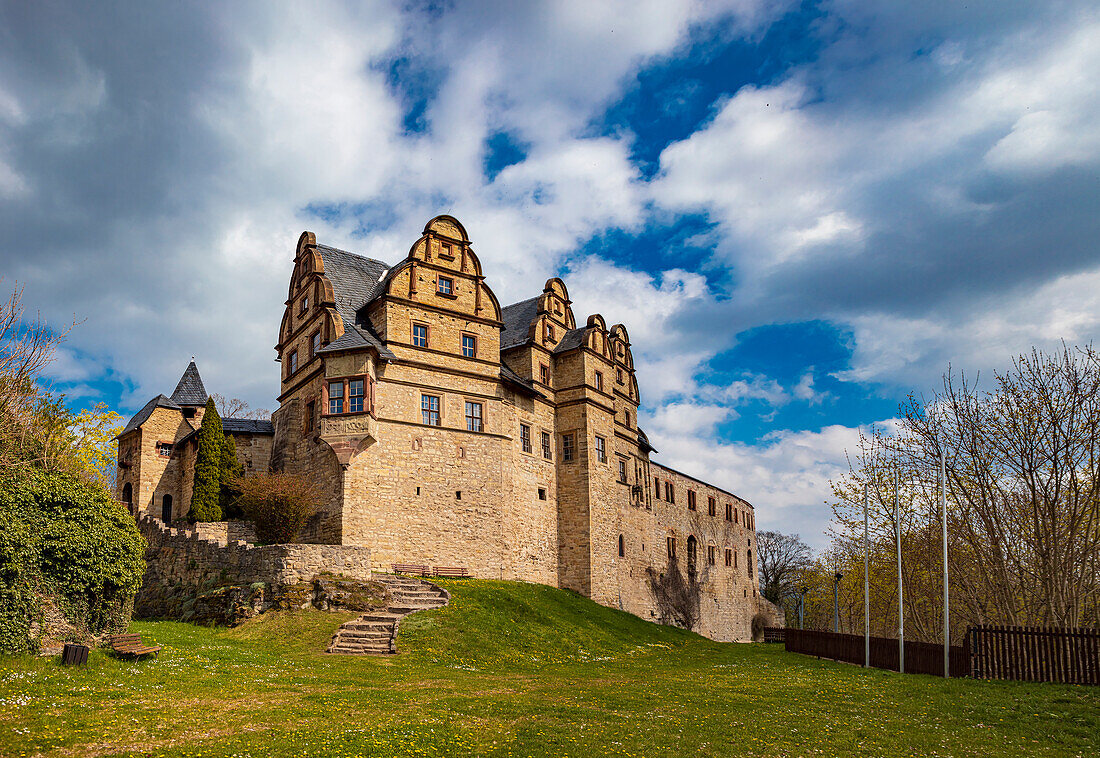 Oberschloss Kranichfeld, Thüringen, Deutschland