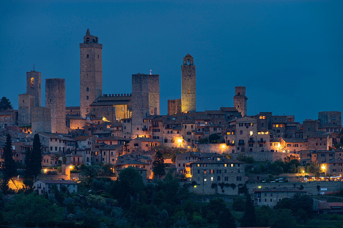 San Gimignano, Toskana, Italien, Europa