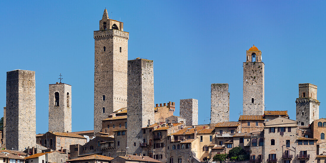 San Gimignano, Toskana, Italien, Europa