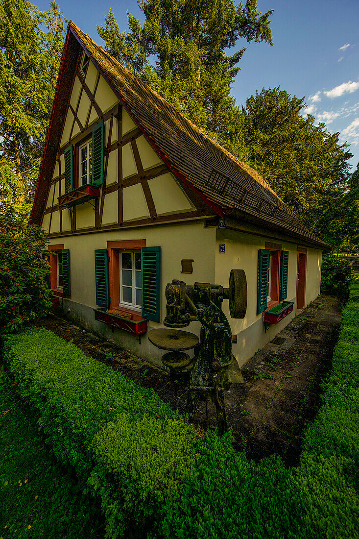 Shepherd's cottage on Lichtenthaler Allee, home of Prussian King Wilhelm I during his stays in Baden-Baden, Baden-Württemberg; Germany
