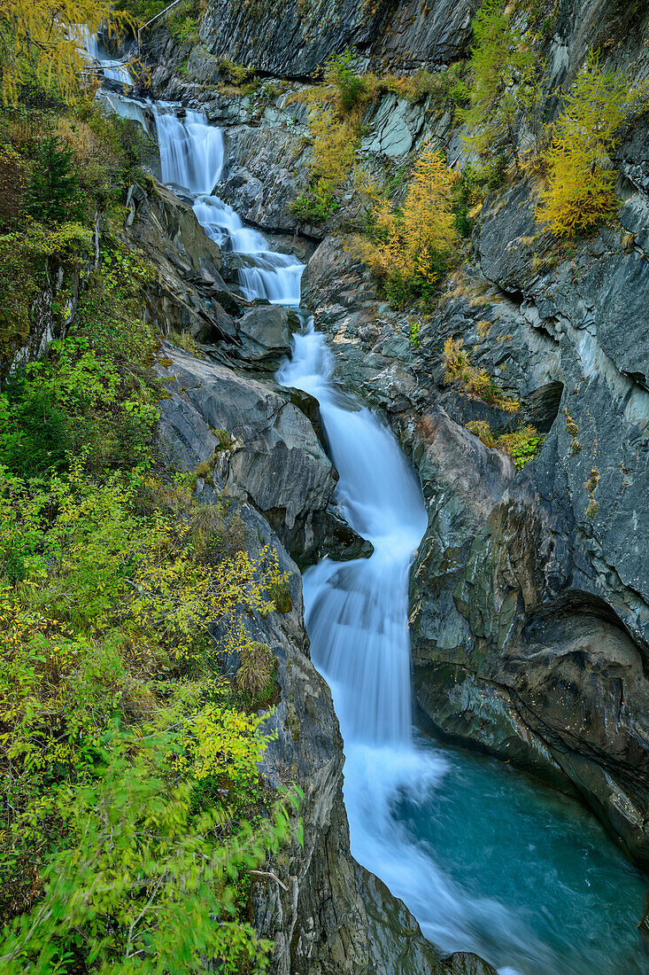 Umbal Falls, Virgen Valley, Hohe Tauern, Hohe Tauern National Park, East Tyrol, Austria