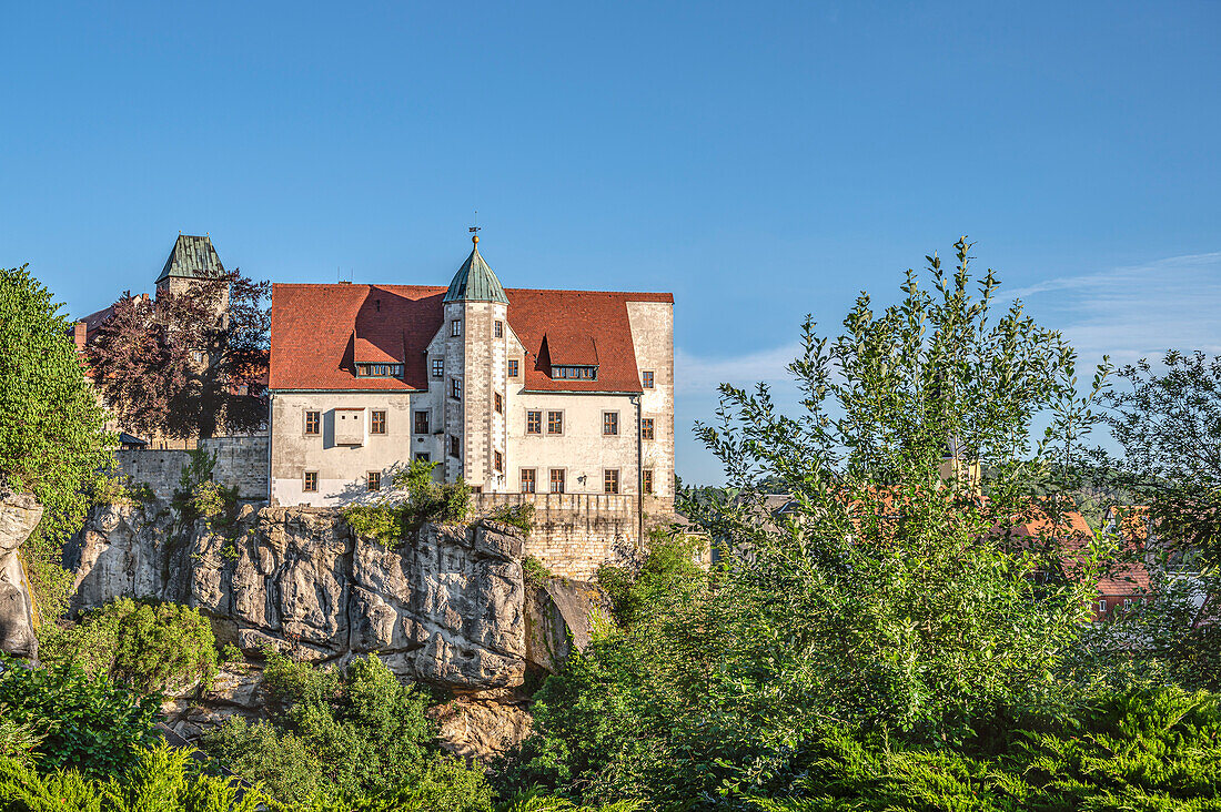 Hohnstein Castle, Saxon Switzerland, Saxony, Germany