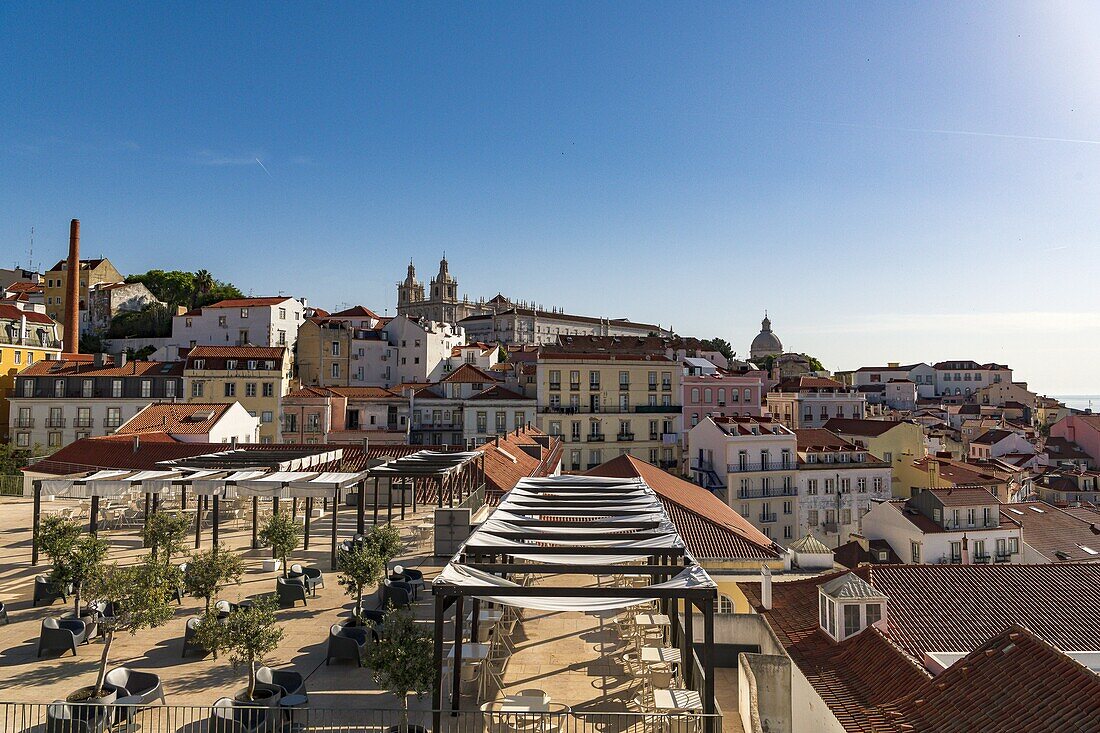 Views of Lisbon, Portugal while riding the famous Tram 28