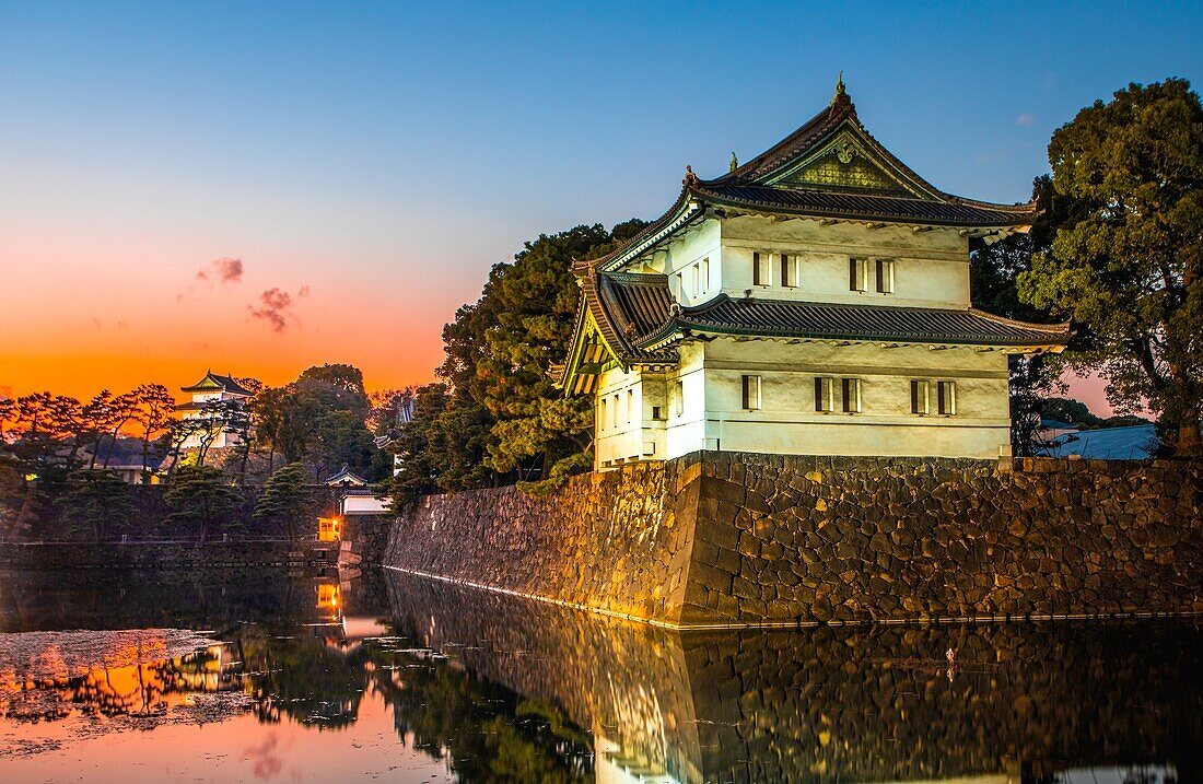 Japan,Tokyo City,The Imperial Palace.
