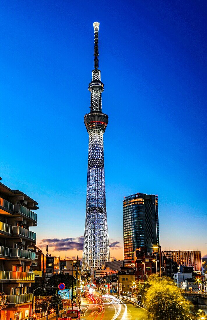 Japan,Tokyo City,Sky Tree Tower.