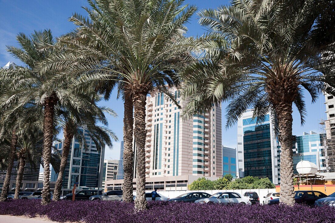 Residential blocks on Deira side in Dubai.