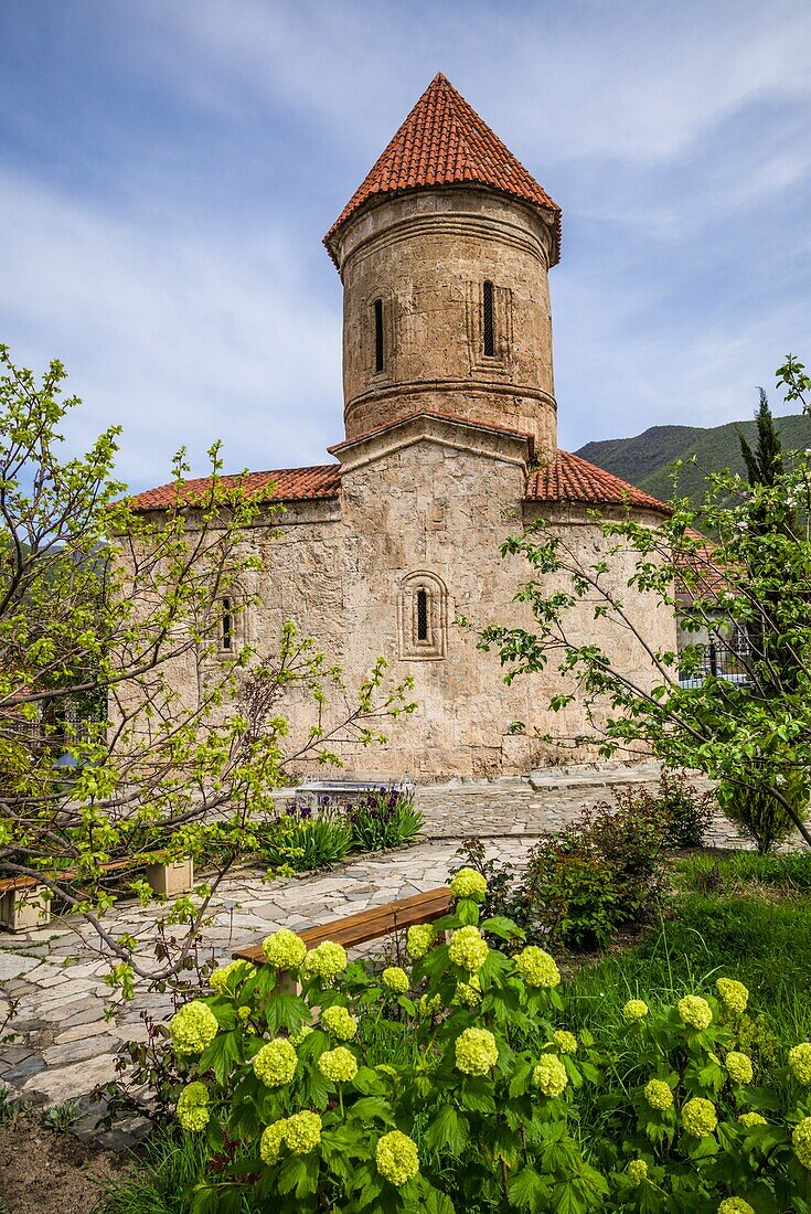 Azerbaijan,Kish,Caucasian Albanian Church,12th century,exterior.