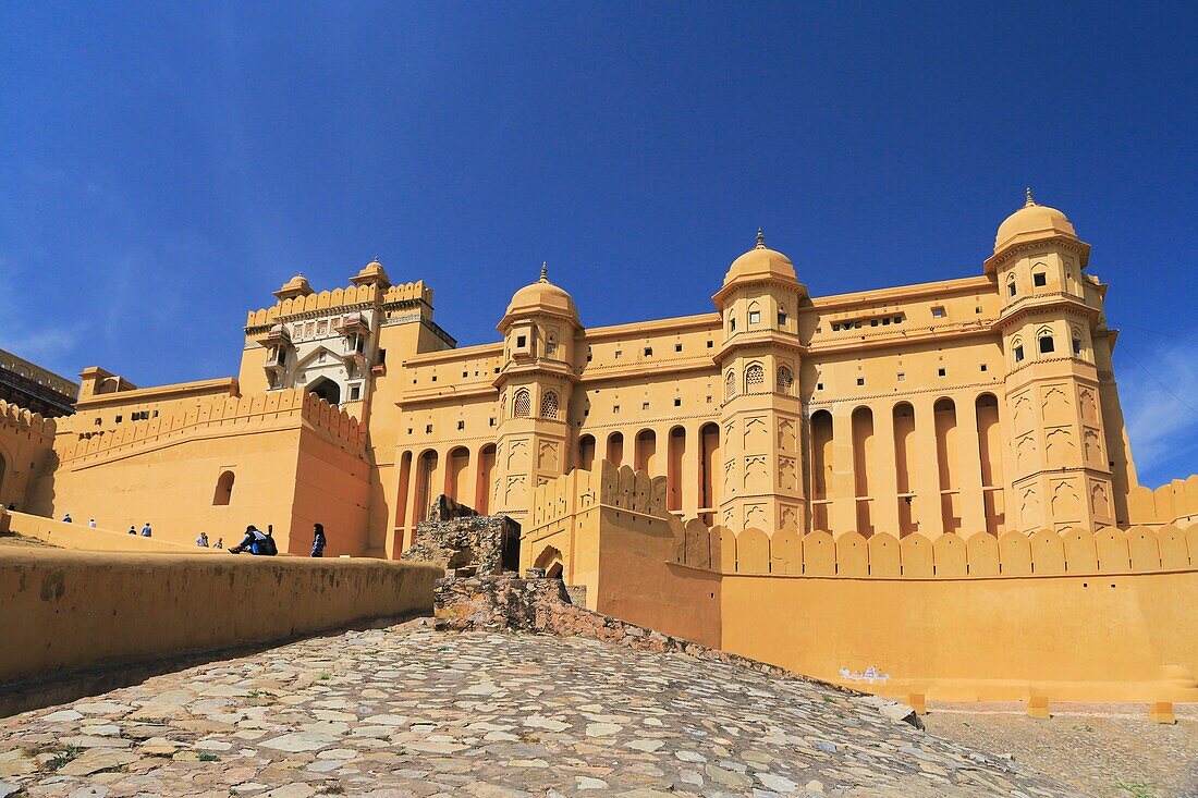 Amer Fort, Rajasthan, Indien.
