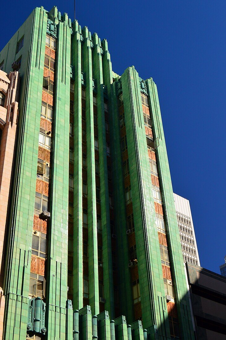 Das östliche Art-Deco-Gebäude, Los Angeles.