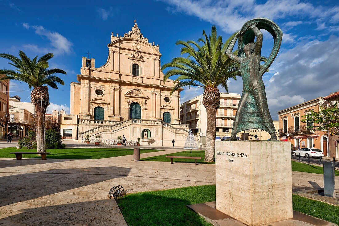 Chiesa Madre S. Bartolomeo. Ispica Sicily Italy.