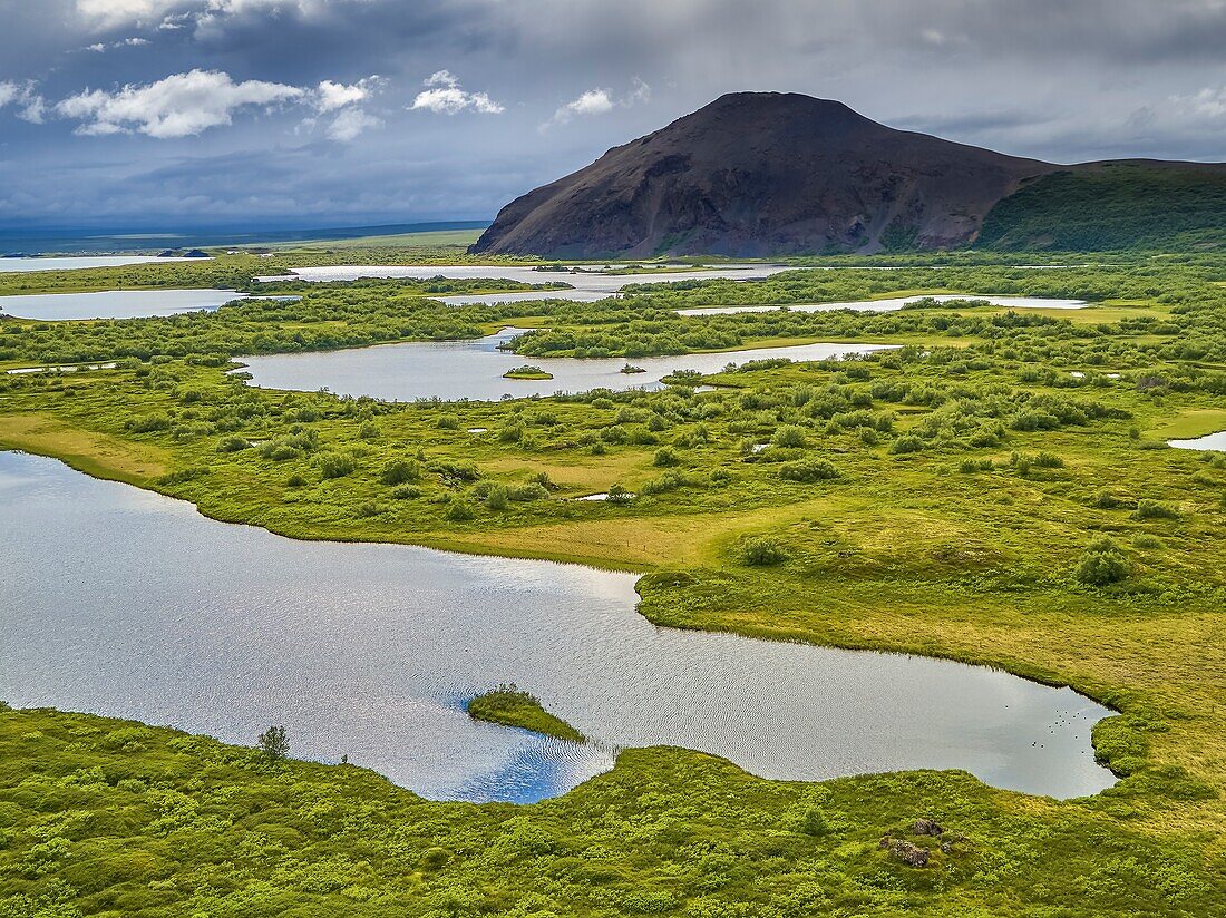 See Myvatn, Island.