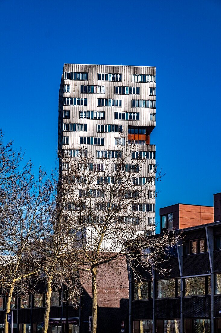 Moderne Architektur in Amsterdam-Ost, Niederlande, Europa.