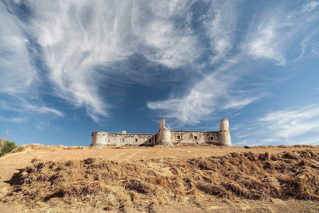 Castle of Condes,Chinchon. Madrid Community,Spain.