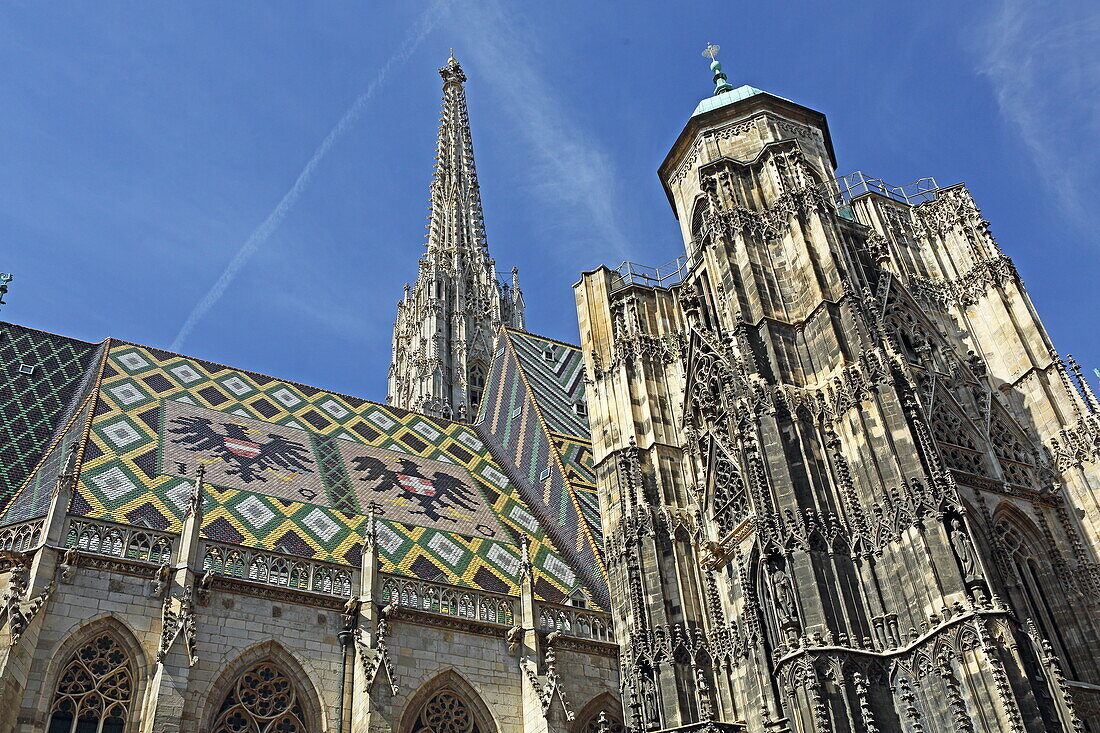 Nordseite des Stephansdom, 1. Bezirk, Wien, Österrreich