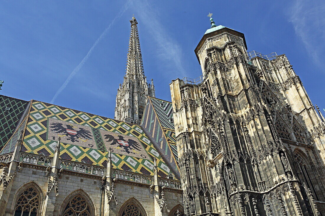 North side of St. Stephen's Cathedral, 1st District, Vienna, Austria