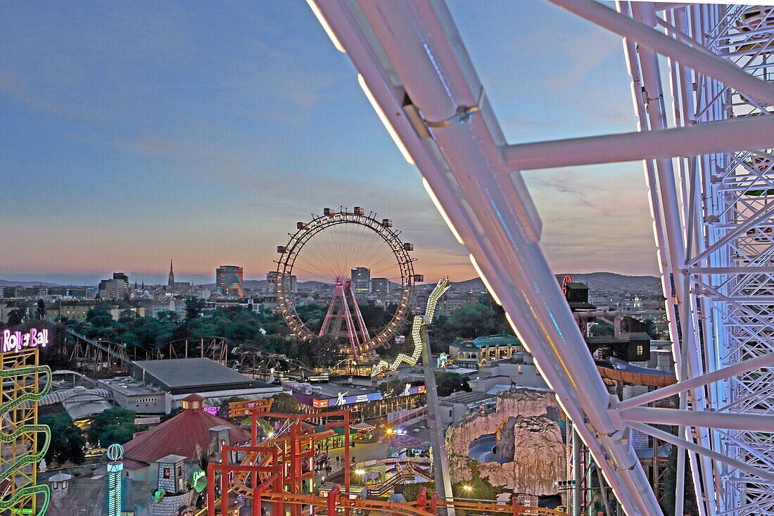 Ferris wheel of the Prater, Vienna, Austria