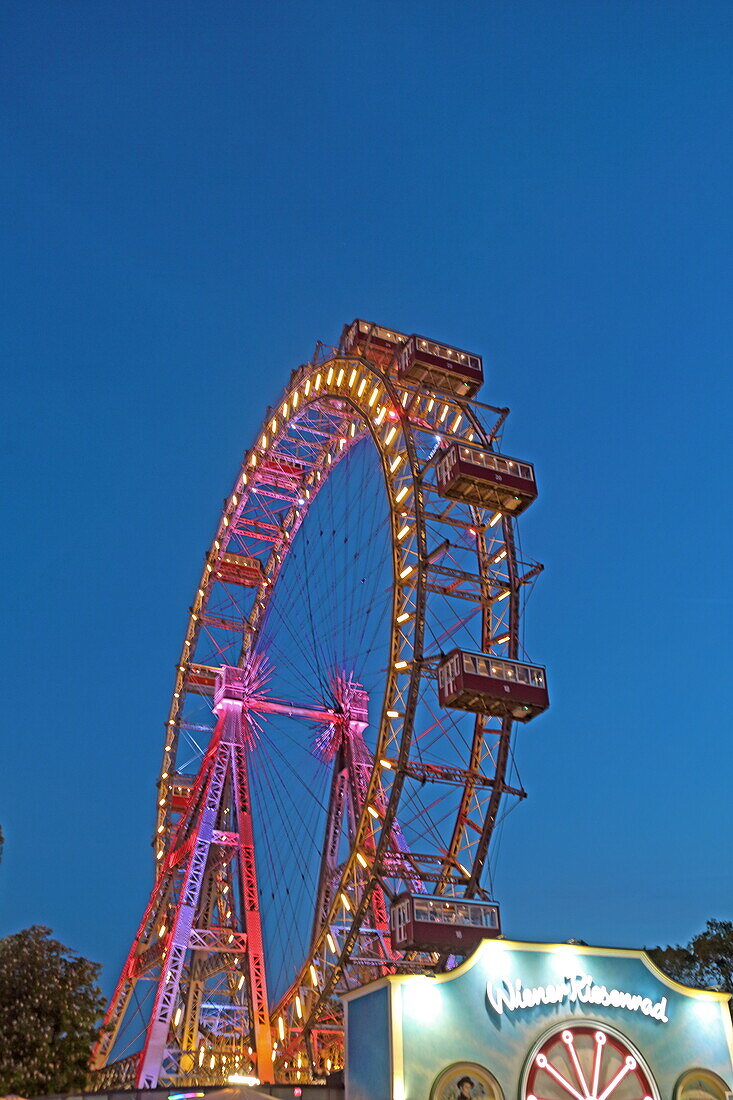 Ferris wheel of the Prater, Vienna, Austria