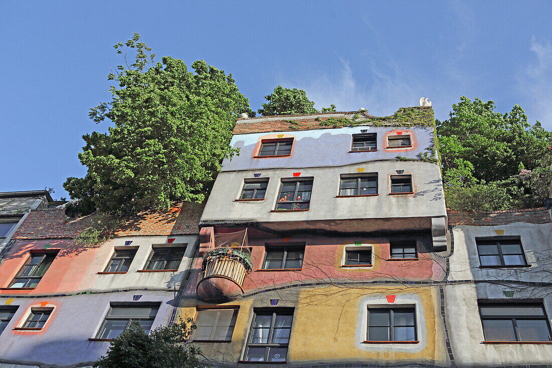 Hundertwasserhaus, Wien, Österreich