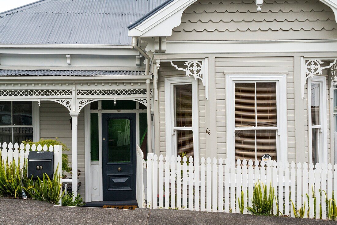 Älteres Haus in der Gegend von Ponsonby in Auckland, Neuseeland.