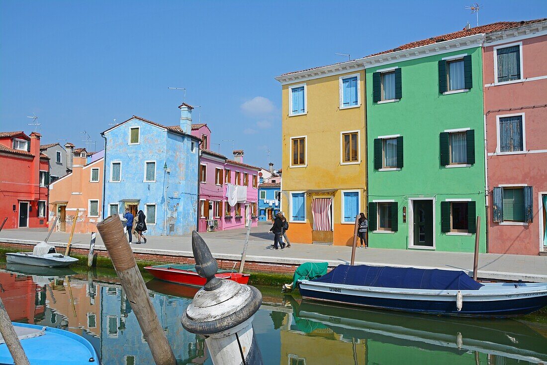 Burano, Venedig, Venetien, Italien.