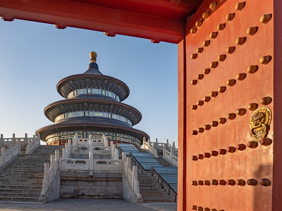 China, Peking, Tempel des Himmels.