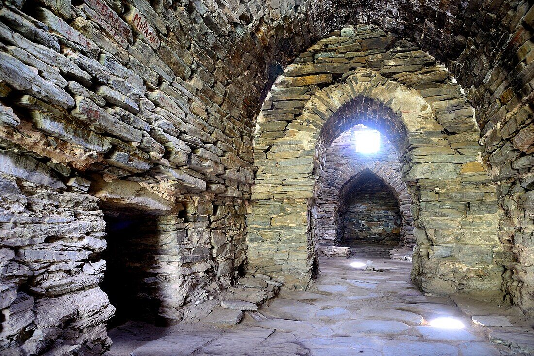 Caravanserai of Tash Rabat,Naryn region,Kyrgyzstan. Silk Road