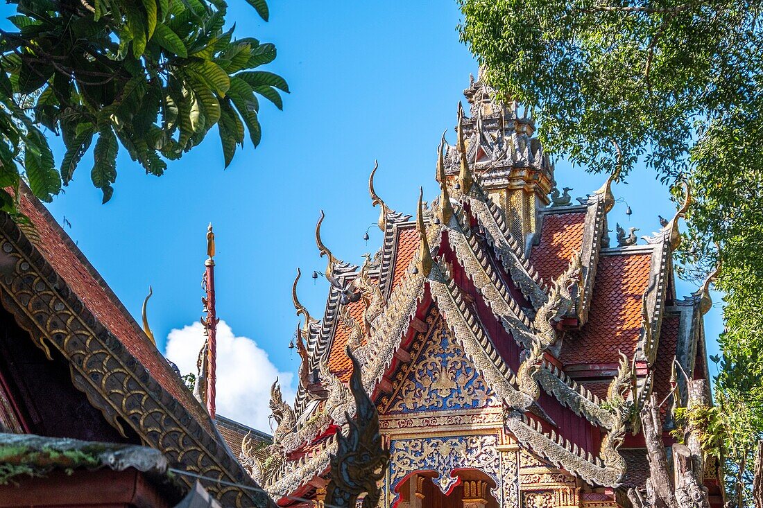 Wat Phra That Doi Suthep Tempel, Chiang Mai, Thailand