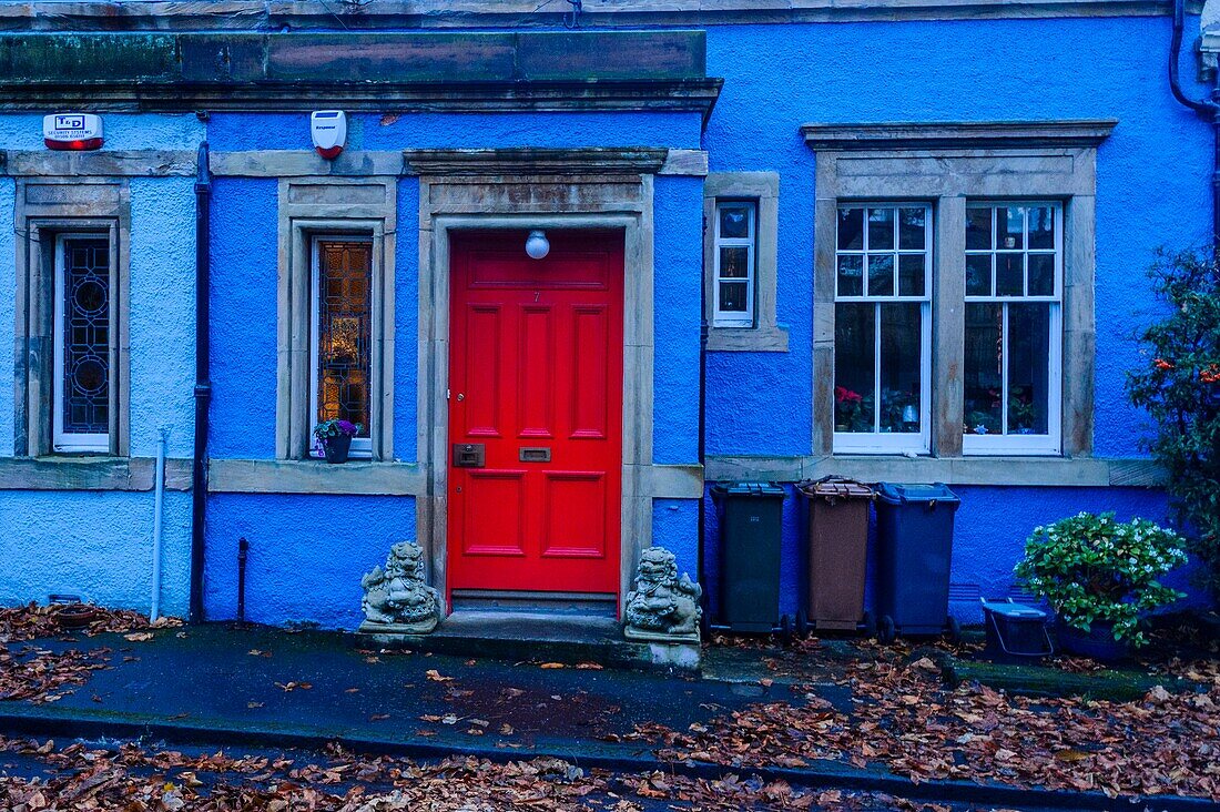 Straßen von Edinburgh, Schottland