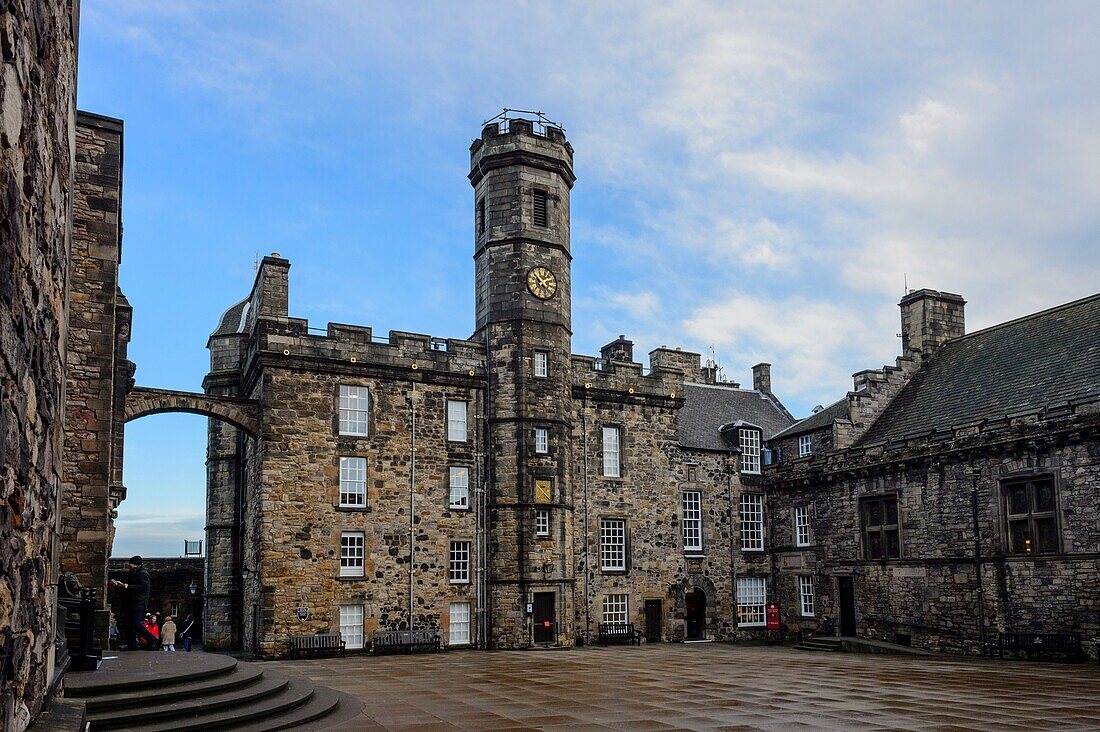 Schloss, Edinburgh, Schottland