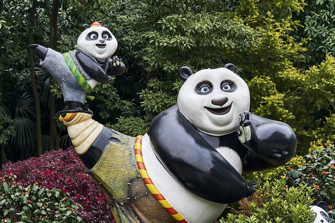 China,Sichuan province,Chengdu,Chengdu giant panda breeding research center.