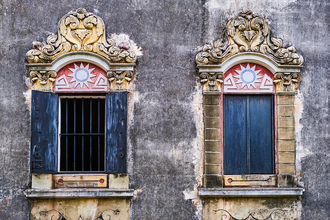 China,Guangdong,Kaiping,Unesco World Heritage,Majianglong village,the Diaolou are multi storey watchtowers.