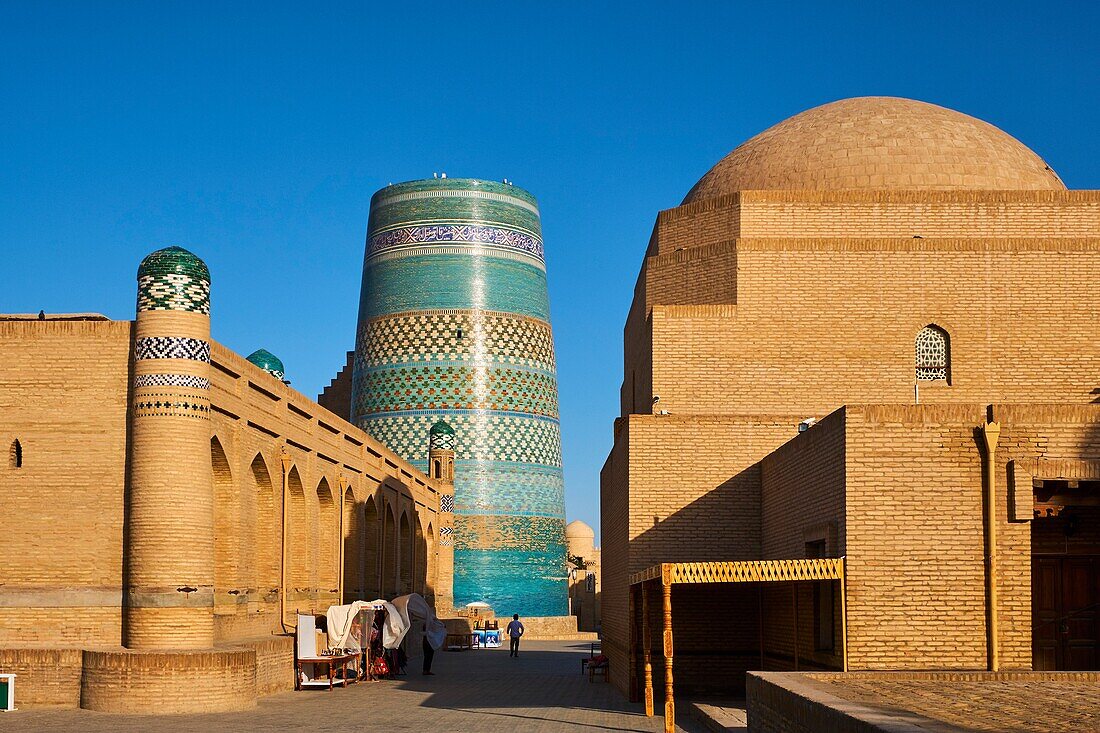 Uzbekistan,Khiva,Unesco World Heritage,Kalta Minar.
