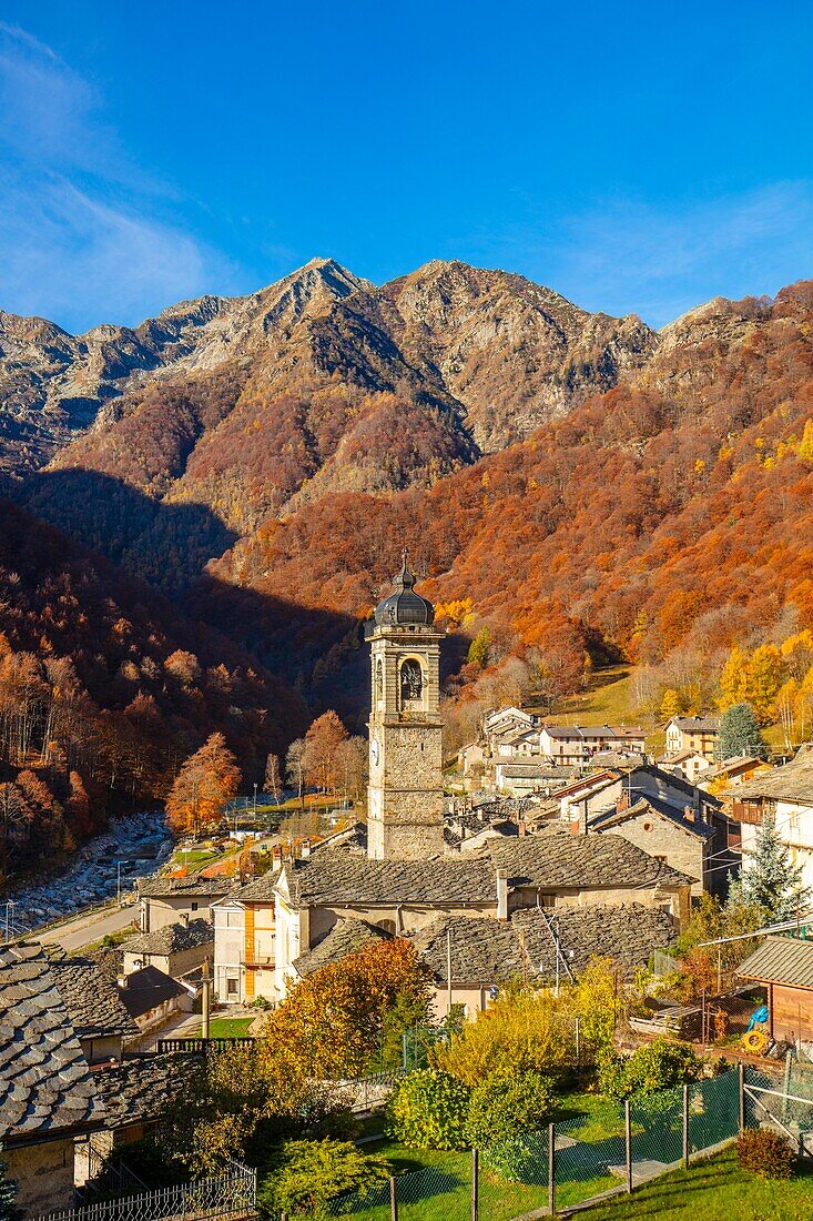 Piedicavallo, Val di Cervo, Biella, Piemont, Italien, Europa