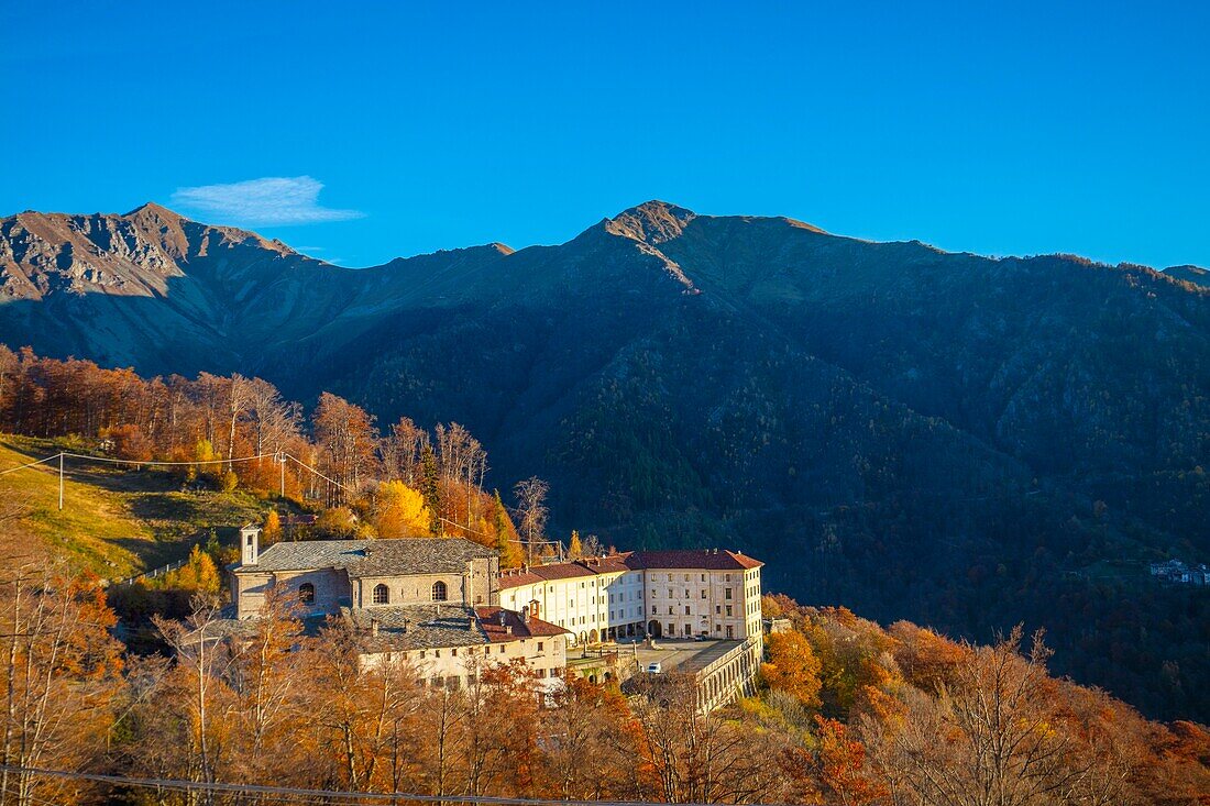 Heiligtum von San Giovanni d'Andorno, Val di Cervo, Piemont, Italien, Europa