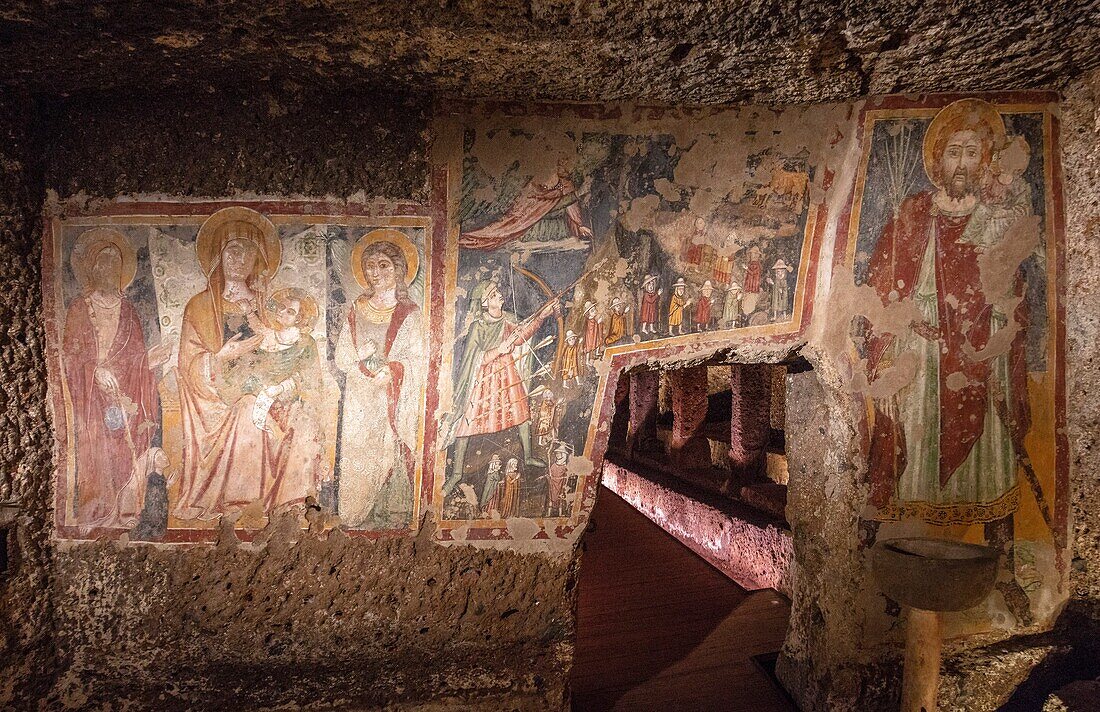 The Church of the Madonna del Parto, Sutri, Lazio, Italy, Europe