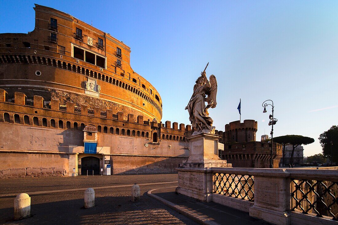 Castel Sant'Angelo, UNESCO World Heritage Site, Rome, Lazio, Italy, Europe