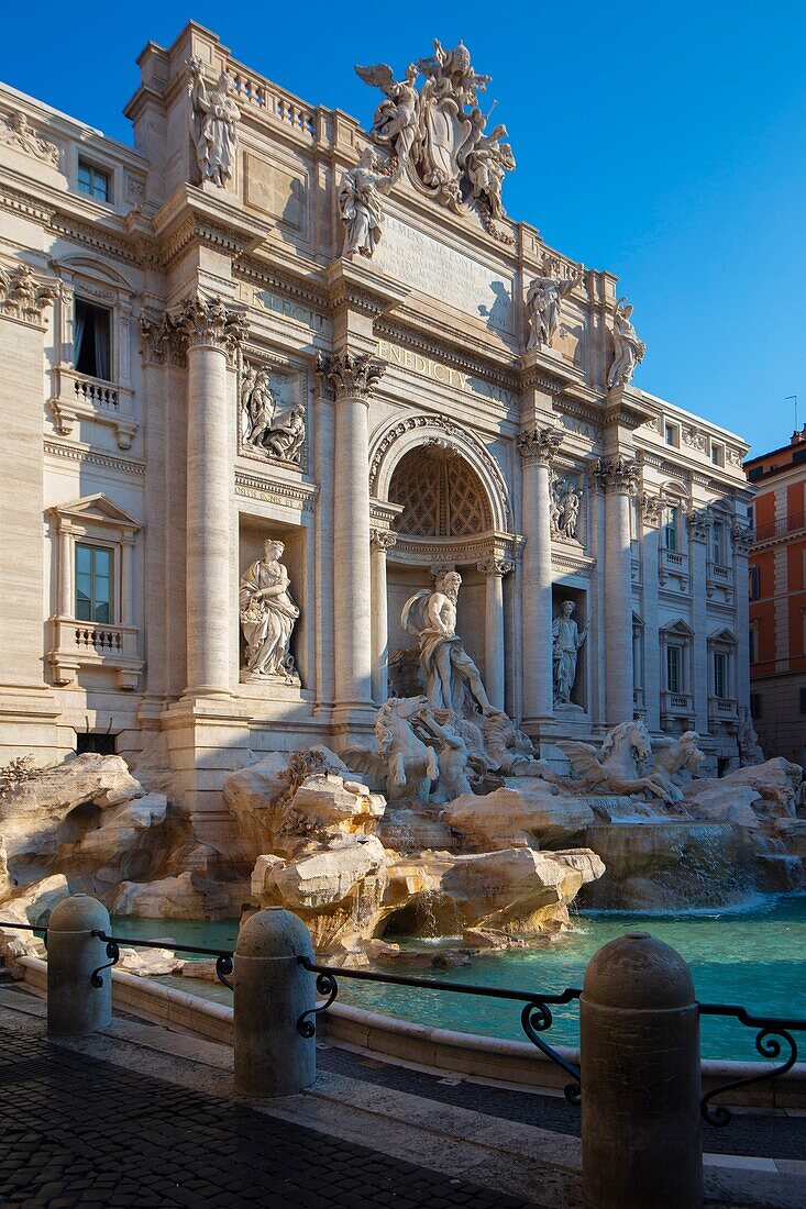 Trevi Fountain, Rome, Lazio, Italy, Europe