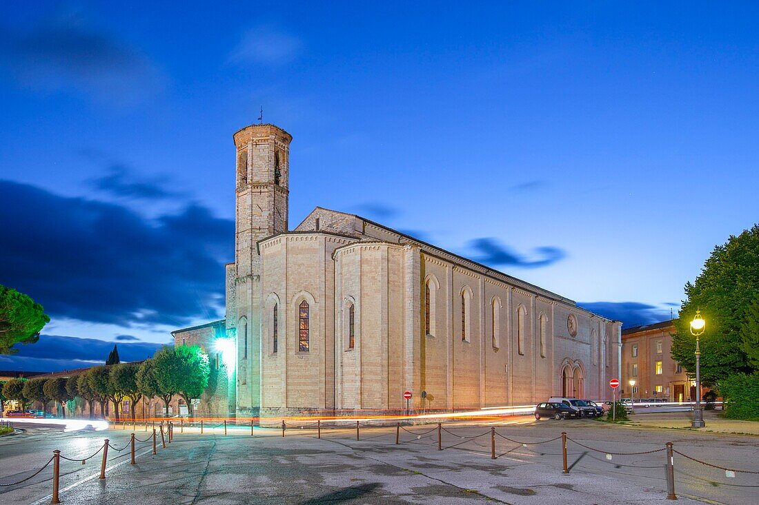 Church of San Francesco, Gubbio, Province of Perugia, Umbria, Italy, Europe
