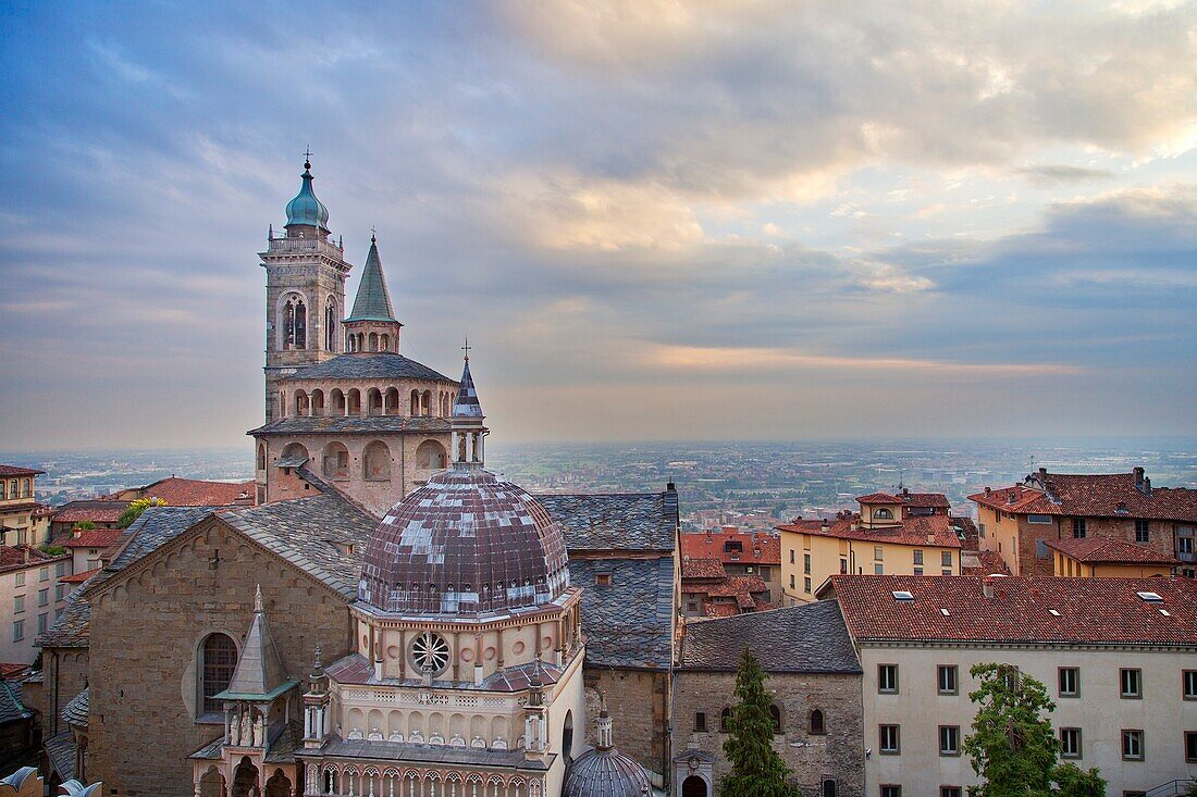 The Duomo (Cathedral), Bergamo, Lombardia (Lombardy), Italy, Europe