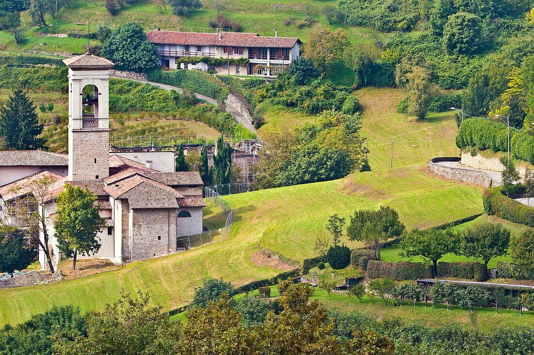 Astino Monastery, Bergamo, Lombardia (Lombardy), Italy, Europe
